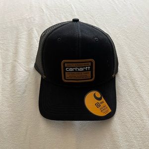 Carhartt black and gray snap back Hat